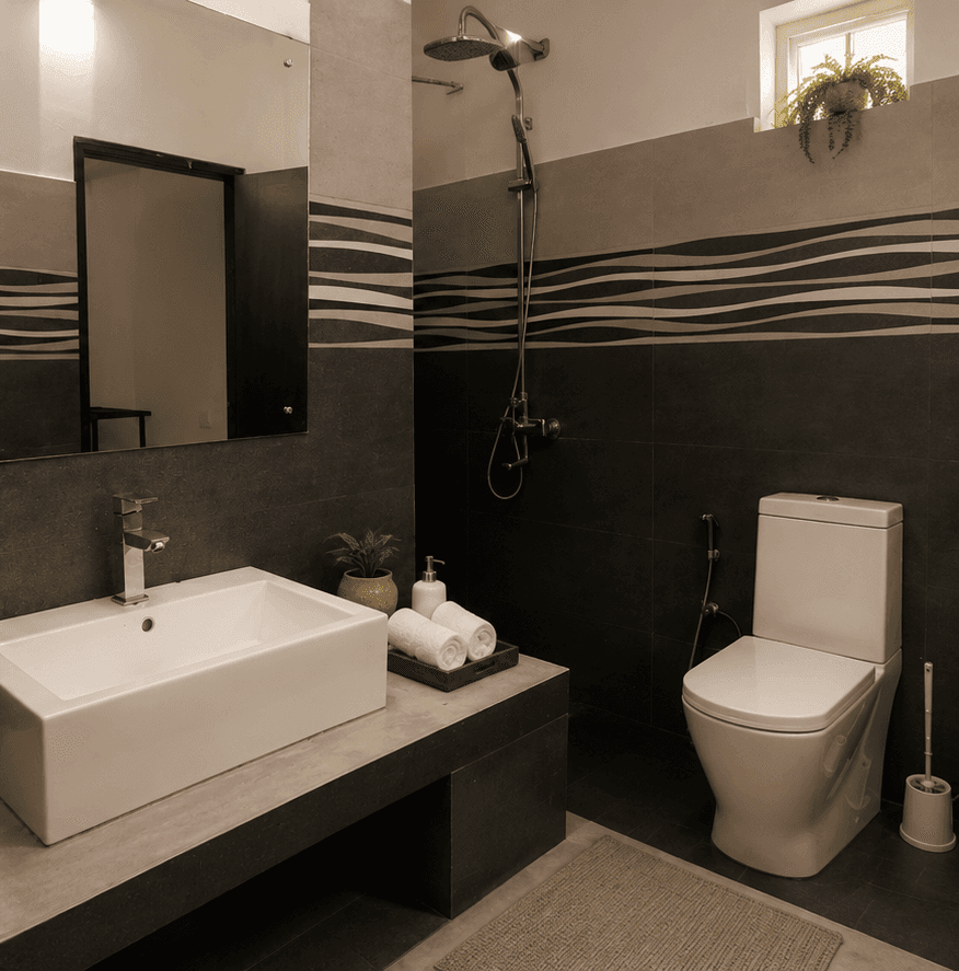 Comfortable private bedroom tailored for senior safety and dignity at True Care